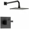 Hot Sale 🔔 Brizo Siderna® Single Handle Single Function Shower Faucet in Matte Black (Trim Only) 😀 -Outlet Brizo Store Query 1835