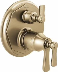 Coupon 🥰 Brizo Rook® Three Handle Bathtub & Shower Faucet in Luxe Gold (Trim Only) 🔔 3 Coupon 🥰 Brizo Rook® Three Handle Bathtub & Shower Faucet in Luxe Gold (Trim Only) 🔔