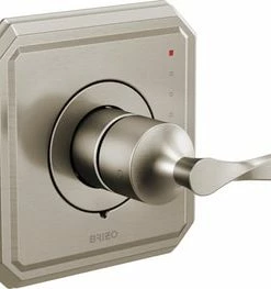 Flash Sale 🥰 Brizo Virage® Single Handle Bathtub & Shower Faucet in Brushed Nickel (Trim Only) 💯