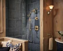 Brand new ❤️ Brizo Virage® Single Handle Bathtub & Shower Faucet in Luxe Gold (Trim Only) 🔥 -Outlet Brizo Store Query 1860