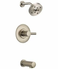 Discount ⭐ Brizo Odin® Single Handle Single Function Bathtub & Shower Faucet in Brushed Nickel (Trim Only) ✨