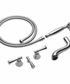 Buy 🎉 Brizo Baliza® Two Lever Handle Floor Mount Filler in Polished Chrome Trim Only 🔥