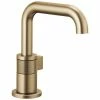 Discount 🎉 Brizo Litze® Single Handle Monoblock Bathroom Sink Faucet in Brilliance Luxe Gold 👍 -Outlet Brizo Store Query 192