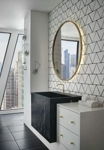 Discount 🎉 Brizo Litze® Single Handle Monoblock Bathroom Sink Faucet in Brilliance Luxe Gold 👍 -Outlet Brizo Store Query 194