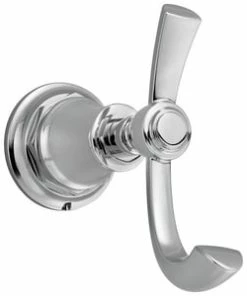 Hot Sale 👍 Brizo Rook 2 Robe Hook in Polished Chrome 🛒