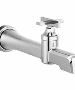 Hot Sale 🌟 Brizo Levoir® Single Handle Wall Mount Bathroom Sink Faucet in Polished Chrome 👍
