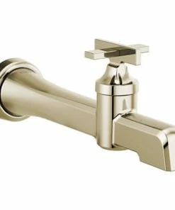 Flash Sale 💯 Brizo Levoir® Single Handle Monoblock Bathroom Sink Faucet in Polished Nickel 😍