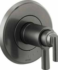 Wholesale 🌟 Brizo Levoir® Two Handle Bathtub & Shower Faucet in Luxe Steel (Trim Only) ✔️