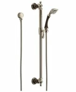Outlet 🤩 Brizo Charlotte® Single Function Hand Shower in Cocoa Bronze with Polished Nickel 🎉