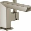 Best Sale 💯 Brizo Vettis® Single Handle Monoblock Bathroom Sink Faucet in Luxe Nickel Lever Handle ⌛