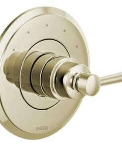 Budget ❤️ Brizo Atavis™ Single Handle Bathtub & Shower Faucet in Polished Nickel (Trim Only) ✔️