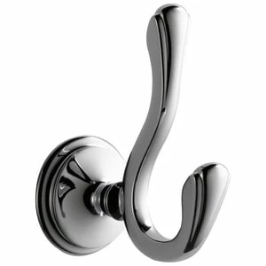 Discount ❤️ Brizo Charlotte™ 2-Hook Robe Hook in Chrome 🔔 3 Discount ❤️ Brizo Charlotte™ 2-Hook Robe Hook in Chrome 🔔