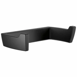 Wholesale 👏 Brizo Vettis® 2-Hook Robe Hook in Matte Black ❤️ 3 Wholesale 👏 Brizo Vettis® 2-Hook Robe Hook in Matte Black ❤️