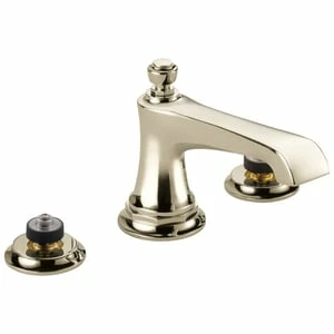 Promo 👍 Brizo Rook® Two Handle Widespread Bathroom Sink Faucet in Polished Nickel Handles Sold Separately ⭐ 3 Promo 👍 Brizo Rook® Two Handle Widespread Bathroom Sink Faucet in Polished Nickel Handles Sold Separately ⭐