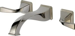 Buy 👍 Brizo Virage® Wall Mount Widespread Bathroom Sink Faucet with Double Lever Handle and Rigid Spout in Brilliance Polished Nickel 😍 3 Buy 👍 Brizo Virage® Wall Mount Widespread Bathroom Sink Faucet with Double Lever Handle and Rigid Spout in Brilliance Polished Nickel 😍