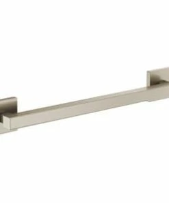 New 🎁 Brizo Euro 18 in. Grab Bar in Brushed Nickel ❤️