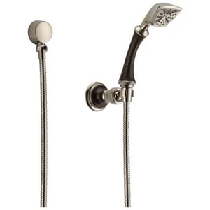 Best deal 🔔 Brizo Charlotte® Single Function Hand Shower in Cocoa Bronze with Polished Nickel ❤️ 3 Best deal 🔔 Brizo Charlotte® Single Function Hand Shower in Cocoa Bronze with Polished Nickel ❤️