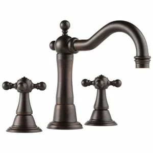 New 🧨 Brizo Tresa® Two Handle Widespread Bathroom Sink Faucet in Venetian Bronze 😉 3 New 🧨 Brizo Tresa® Two Handle Widespread Bathroom Sink Faucet in Venetian Bronze 😉
