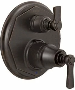 New 🛒 Brizo Rook® CCY Delta Brizo Rook: Pressure Balance Valve With Integrated 6-Function Diverter Trim Venetian Bronze 🎉