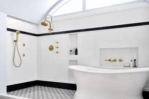 Coupon 🥰 Brizo Invari™ No Handle Single Function Bathtub & Shower Faucet in Luxe Gold (Trim Only) 🎉 5 Coupon 🥰 Brizo Invari™ No Handle Single Function Bathtub & Shower Faucet in Luxe Gold (Trim Only) 🎉 - Image 3