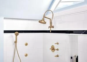 Coupon 🥰 Brizo Invari™ No Handle Single Function Bathtub & Shower Faucet in Luxe Gold (Trim Only) 🎉 6 Coupon 🥰 Brizo Invari™ No Handle Single Function Bathtub & Shower Faucet in Luxe Gold (Trim Only) 🎉 - Image 4