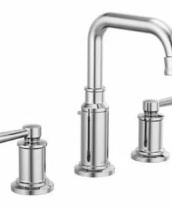 Flash Sale 🧨 Brizo Atavis™ Lever Widespread Bathroom Sink Faucet in Polished Chrome (Handles Sold Separately) 🔥