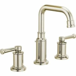 Outlet 🎉 Brizo Atavis™ Widespread Bathroom Sink Faucet in Polished Nickel (Handles Sold Separately) 🎁 3 Outlet 🎉 Brizo Atavis™ Widespread Bathroom Sink Faucet in Polished Nickel (Handles Sold Separately) 🎁