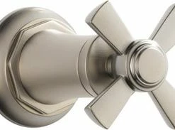 Cheap 🛒 Brizo Rook® Single Handle Bathtub & Shower Faucet in Luxe Nickel (Trim Only) 👍