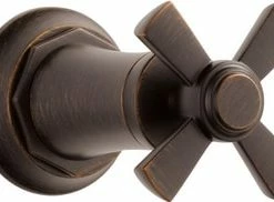 Outlet 😉 Brizo Rook® Single Handle Bathtub & Shower Faucet in Venetian Bronze (Trim Only) 😀