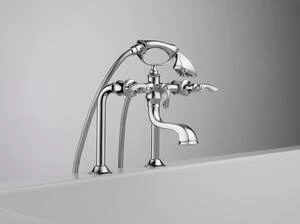 Flash Sale 🧨 Brizo Charlotte® Two Lever Handle Floor Mount Filler in Polished Chrome Trim Only 🛒 5 Flash Sale 🧨 Brizo Charlotte® Two Lever Handle Floor Mount Filler in Polished Chrome Trim Only 🛒 - Image 3