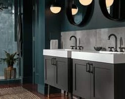 New 🤩 Brizo Odin® Two Handle Widespread Bathroom Sink Faucet in Matte Black 😀 -Outlet Brizo Store Query 26