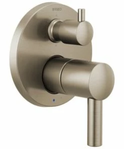 Brand new ❤️ Brizo Odin® No Handle Multi Function Bathtub & Shower Faucet in Brushed Nickel (Trim Only) 🎉