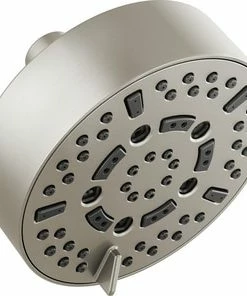 Best Pirce ✨ Brizo Essential™ Multi Function H2Okinetic® Rinsing Spray, Full Spray, Massage, Shampoo Spray, Pause, Full Spray w/ Massage and Shampoo Spray w/Massage Showerhead in Luxe Nickel 👏