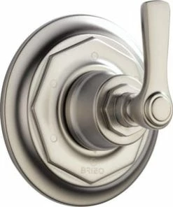 Best deal 😍 Brizo Rook® Single Handle Bathtub & Shower Faucet in Luxe Nickel (Trim Only) 👍