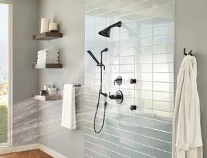 Wholesale 👏 Brizo Sotria™ 18 in. Towel Bar in Matte Black 🤩 6 Wholesale 👏 Brizo Sotria™ 18 in. Towel Bar in Matte Black 🤩 - Image 4