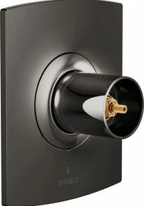 Budget 🥰 Brizo Kintsu™ Single Handle Bathtub & Shower Faucet in Brilliance Black Onyx (Trim Only) 🌟