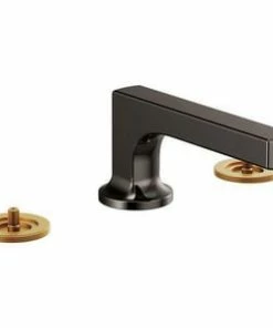 Brand new 🎉 Brizo Kintsu™ Widespread Bathroom Sink Faucet in Brilliance Black Onyx ❤️