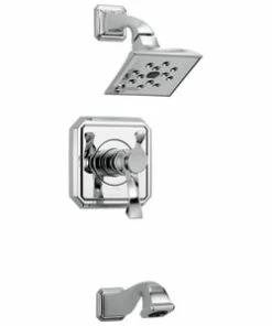 Cheapest 😉 Brizo Virage® Two Handle Single Function Bathtub & Shower Faucet in Polished Chrome (Trim Only) 👏