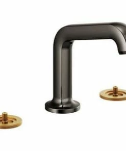 Deals 💯 Brizo Kintsu™ Widespread Bathroom Sink Faucet in Brilliance Black Onyx 🌟