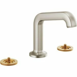 Discount 🥰 Brizo Kintsu™ Widespread Bathroom Sink Faucet in Luxe Nickel 👍 3 Discount 🥰 Brizo Kintsu™ Widespread Bathroom Sink Faucet in Luxe Nickel 👍