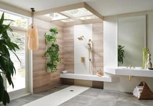 New 🔥 Brizo Kintsu™ Three Handle Bathtub & Shower Faucet in Luxe Gold (Trim Only) 🤩 4 New 🔥 Brizo Kintsu™ Three Handle Bathtub & Shower Faucet in Luxe Gold (Trim Only) 🤩 - Image 2