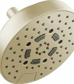 Budget 🔔 Brizo Essential™ Multi Function H2Okinetic® Rinsing Spray, Full Spray, Massage, Shampoo Spray and Full Spray w/ Shampoo Spray Showerhead in Polished Nickel 🤩