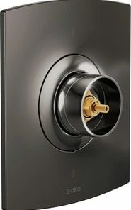 Deals 😀 Brizo Kintsu™ No Handle Bathtub & Shower Faucet in Brilliance Black Onyx (Trim Only) 😉