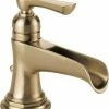 Budget 😍 Brizo Rook® Single Handle Monoblock Bathroom Sink Faucet in Luxe Gold Lever Handle 🌟