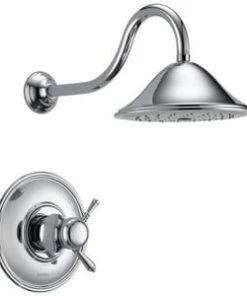 Promo ⭐ Brizo Tresa® Two Handle Single Function Shower Faucet in Chrome Trim Only 🌟