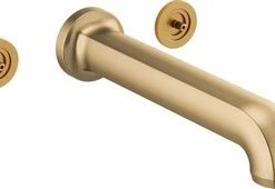 Discount ✔️ Brizo Kintsu™ Wall Mount Filler in Luxe Gold 💯