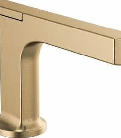 Promo 🌟 Brizo Kintsu™ Single Handle Monoblock Bathroom Sink Faucet in Luxe Gold 😉