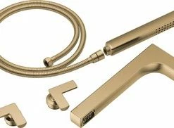 Best Pirce 😉 Brizo Kintsu™ Two Handle Wall Mount Filler in Luxe Gold 🧨