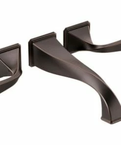 Promo 🎉 Brizo Virage® Delta Brizo Virage: Two-Handle Wall Mount Tub Filler Venetian Bronze 🤩