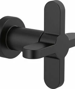 Discount 😉 Brizo Odin® Single Handle Bathtub & Shower Faucet in Matte Black (Trim Only) 🥰